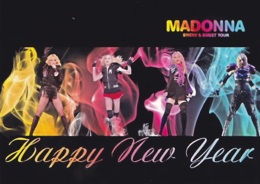 Fotokaarten.nl Madonna Happy New Year